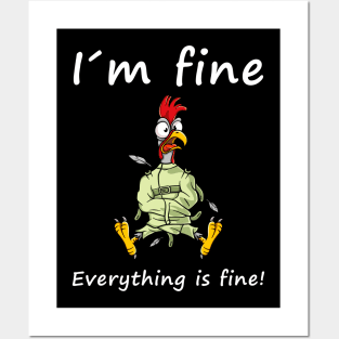 I´m fine Posters and Art